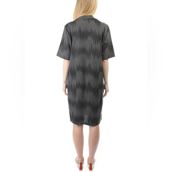 Cheap Monday Smash Lightning Grey Cotton Dress - Picture 3 of 14